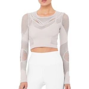 ALO YOGA SIREN LONG SLEEVE